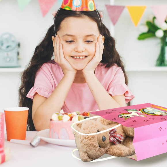 Unicorn Party Favor Candy Gift Paper Bags, 60 PCS - Picture 5 of 5